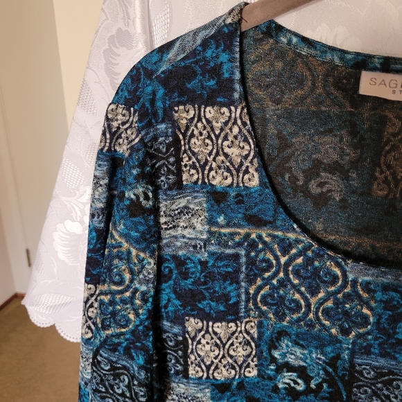 BUY 3, get 1 FREE (SEE DETAILS), Sagharbor Blouse - (313) - Picture 2 of 6